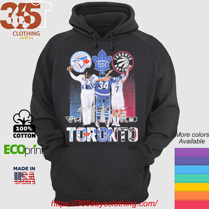 Blue Jays Maple Leafs Raptors Toronto t-shirt by To-Tee Clothing
