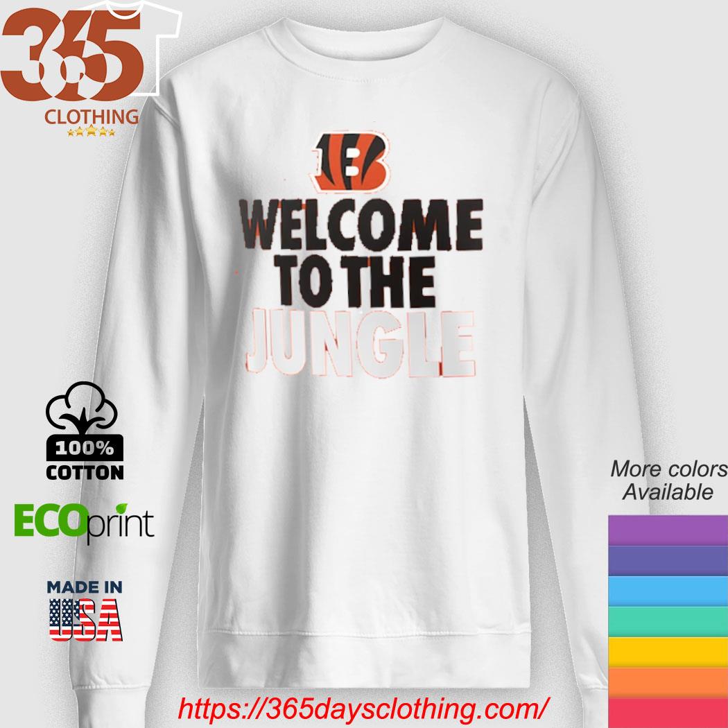 Welcome to the Jungle Cincinnati Bengals nike local essential shirt,  hoodie, sweater, long sleeve and tank top
