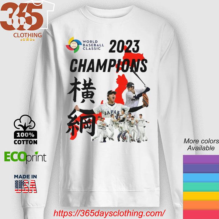 World Baseball Classic Shohei Ohtani Japan Champions 2023 shirt
