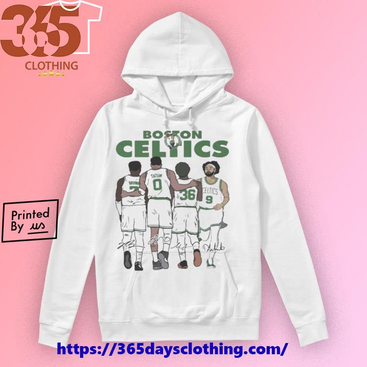 Boston Celtics Jaylen Brown Jayson Tatum Marcus Smart and Derrick White  signatures sport shirt, hoodie, sweater, long sleeve and tank top