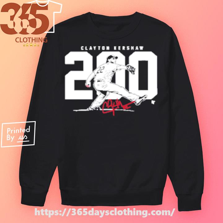 Clayton Kershaw 200 T Shirt - Snowshirt