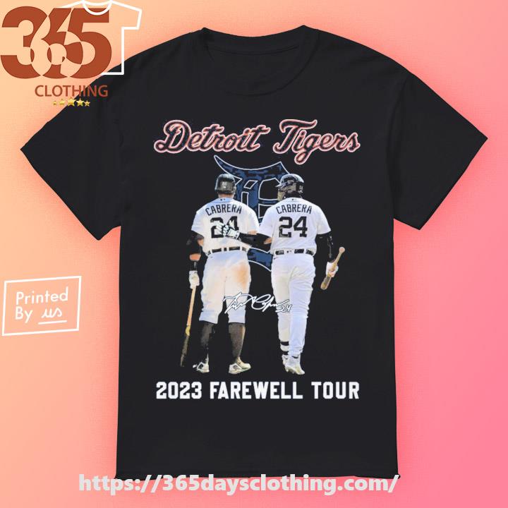 Detroit Tigers 2023 Farewell tour Signature Shirt, hoodie, sweater