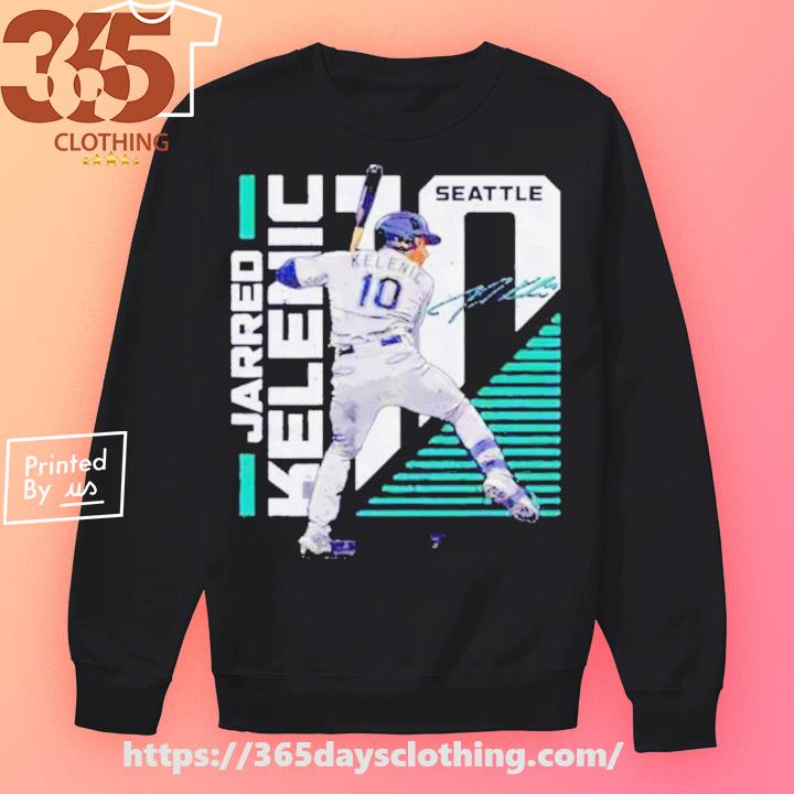 10 Jarred Kelenic Seattle baseball signature shirt, hoodie, sweater, long  sleeve and tank top