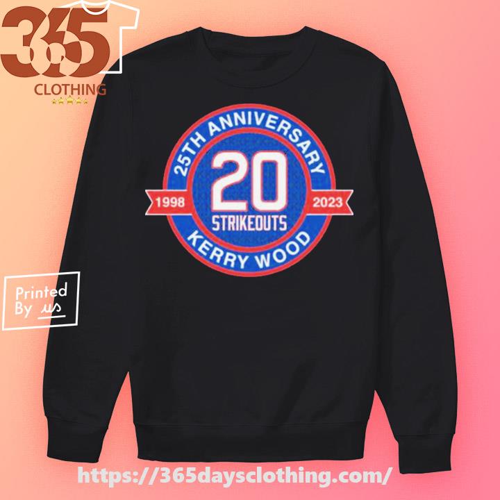 Kerry Wood 25th Anniversary 1998 2023 20 Strikeouts Shirt