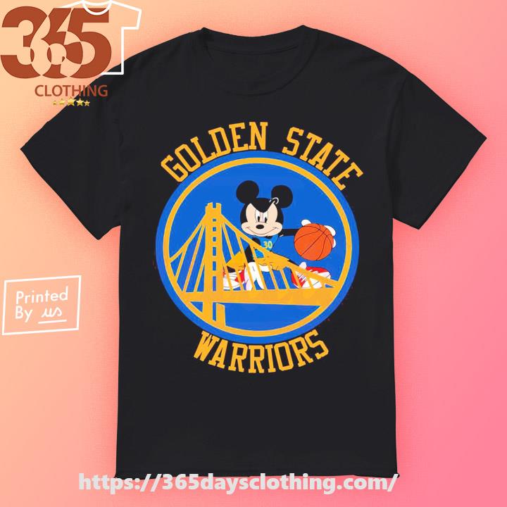 Original Mickey Mouse Basketball Golden State Warrior Logo 2023 T