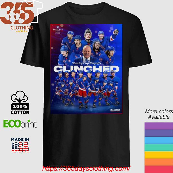 Official New York Rangers 2023 Stanley Cup Playoffs T-Shirt