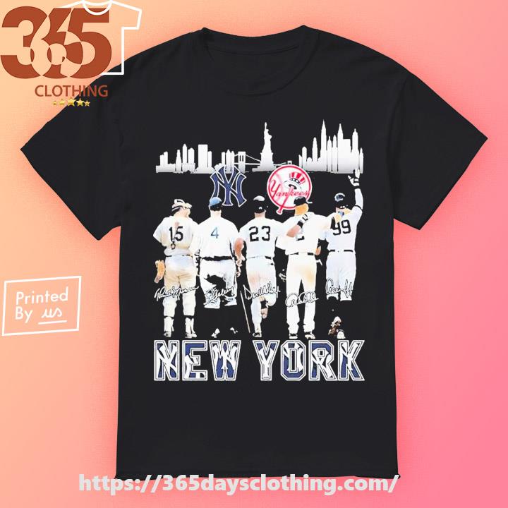 New York Yankees Skyline Players Signatures Shirt, hoodie, sweater, long  sleeve and tank top