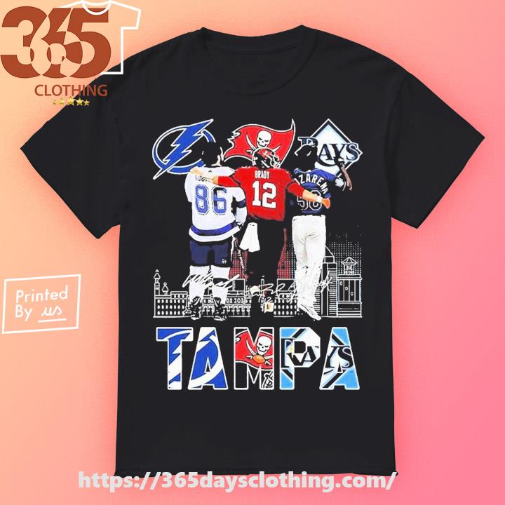 Jersey Ninja - Tampa Bay Buccaneers Red Tom Brady Crossover Hockey Jersey