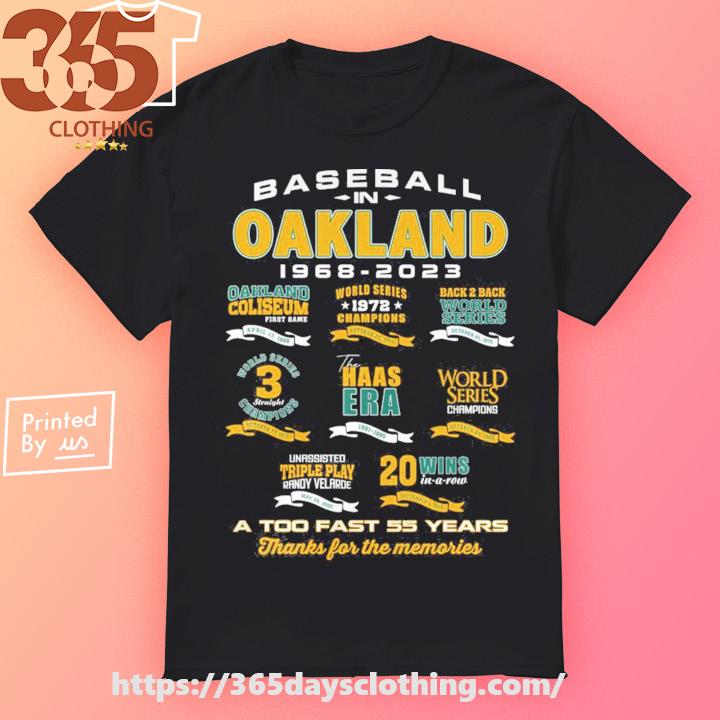 Oakland Athletics Since 1968 American League Oakland Baseball 2023 shirt,  hoodie, sweater, long sleeve and tank top