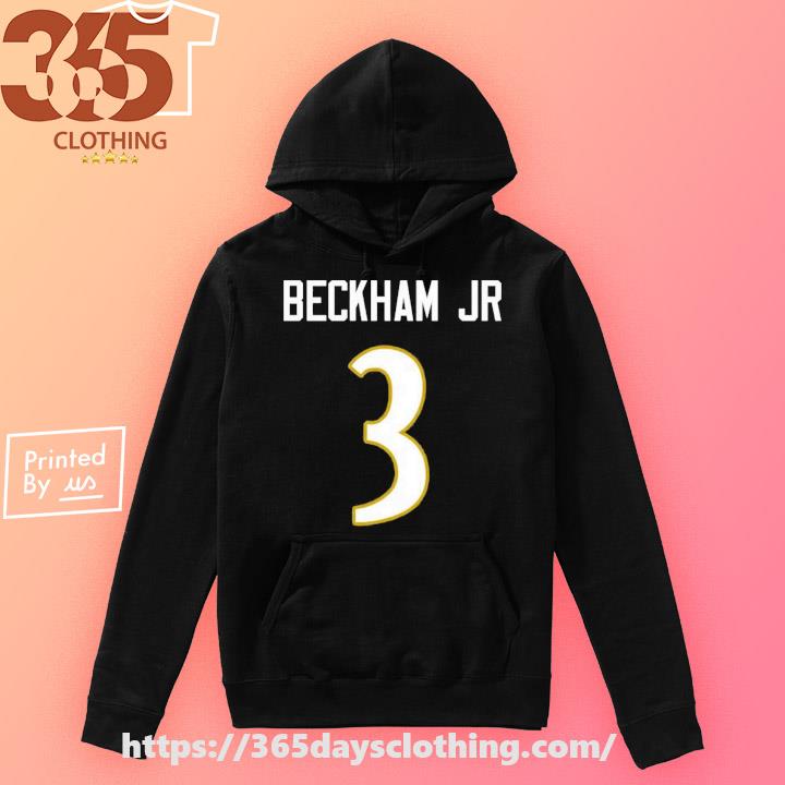 Youth Baltimore Ravens Odell Beckham Jr. Black Nike Player Name