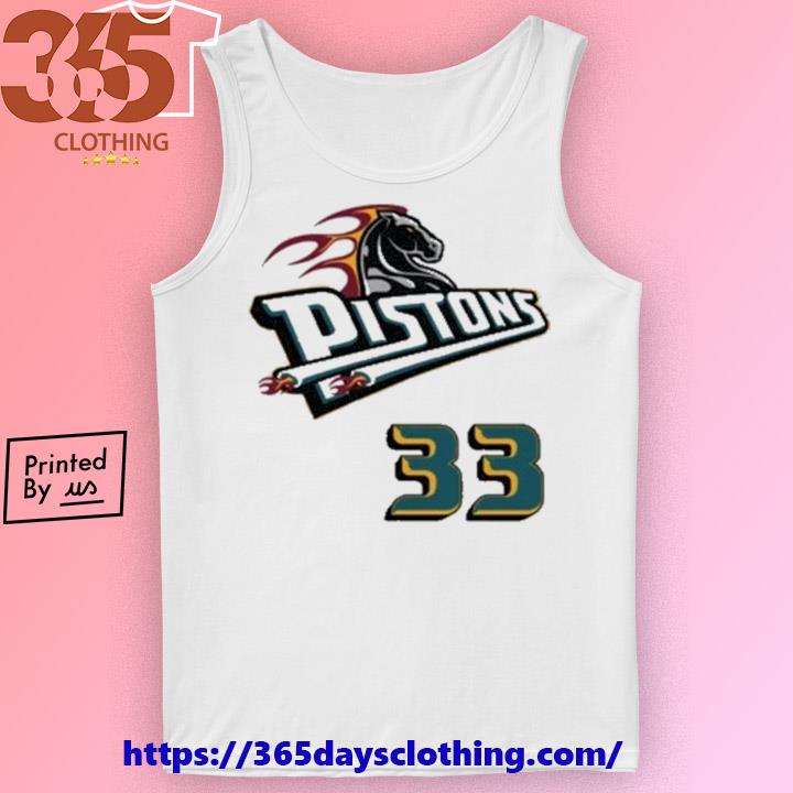 Mitchell Ness Men's Size Medium Detroit Pistons Grant Hill # 33