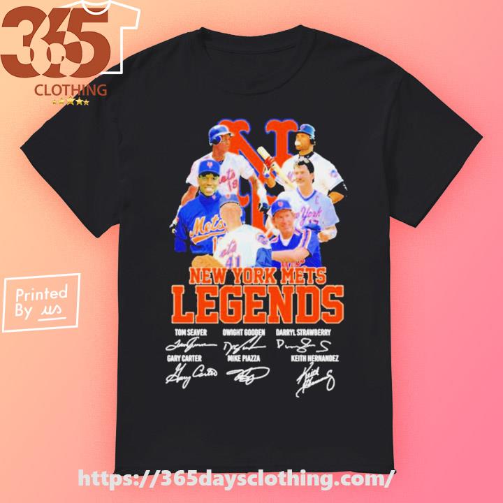 Official new York Mets Legends Tom Seaver Dwight Gooden Darryl Strawberry  signatures shirt, hoodie, sweater, long sleeve and tank top