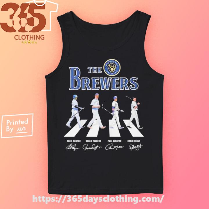 The Milwaukee Brewers Baseball 2023 Abbey Road Signatures shirt, hoodie,  sweater, long sleeve and tank top