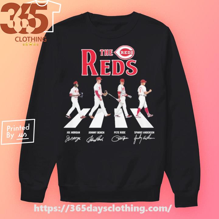 Boston Red Sox The Reds Abbey Road signatures shirt, hoodie