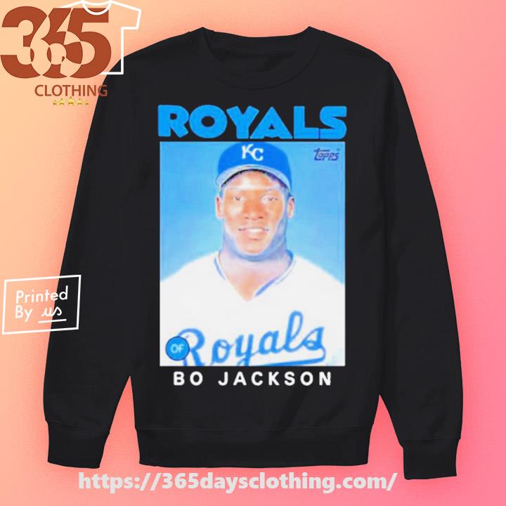 Original Royals Topps Bo Jackson Shirt,Sweater, Hoodie, And Long