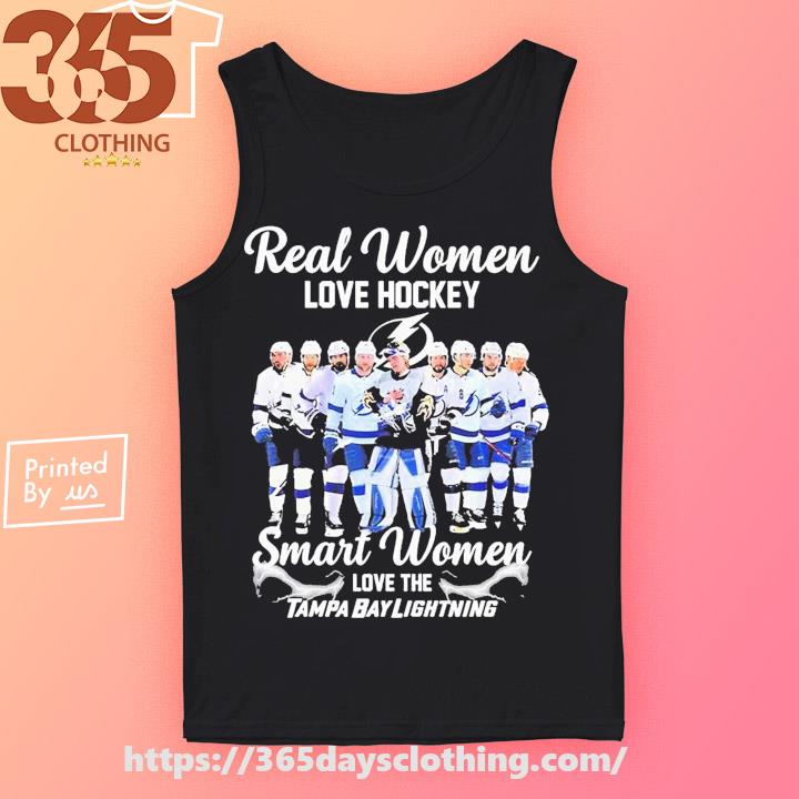 Real Women Love Hockey Smart Women Love The Tampa Bay Lightning 2023  Stanley Cup Playoff Shirt, hoodie, sweater and long sleeve