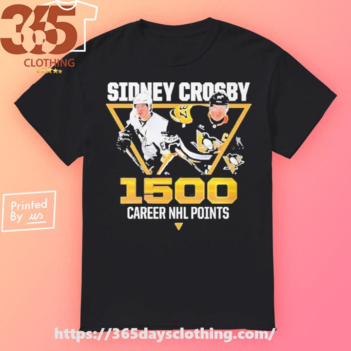 Penguins' Sidney Crosby because 15th to 1,500 career points - ESPN