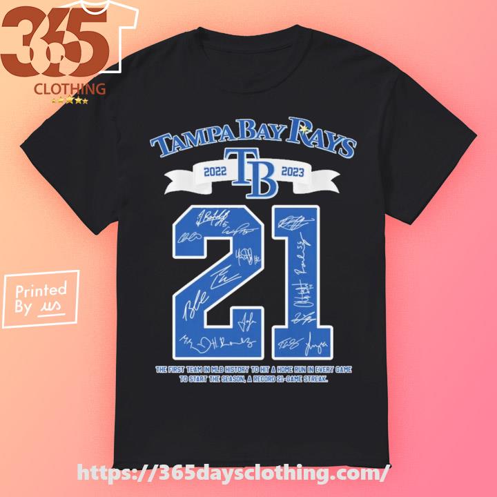 MLB Tampa Bay Rays T-Shirts Clothing