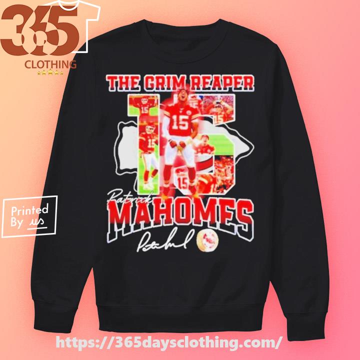 Patrick Mahomes KC Chiefs Grim Reaper Shirt, hoodie, sweater, long sleeve  and tank top