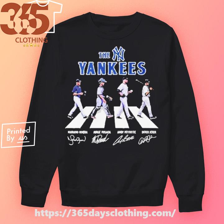 The New York Yankees Abbey Road 2023 Team Signatures shirt, hoodie