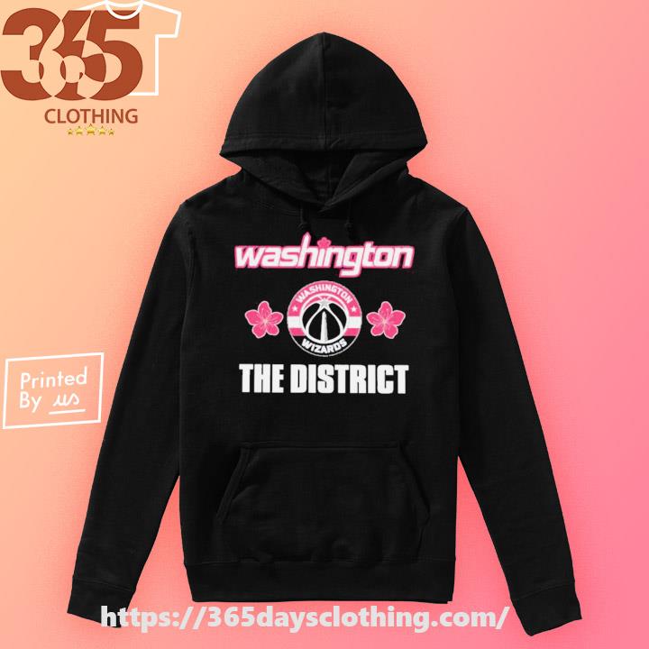 The district Washington wizards 2023 city cherry blossom backer franklin  shirt, hoodie, sweater, long sleeve and tank top