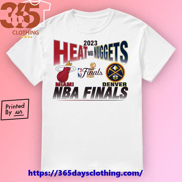 Youth Miami Heat Nike White 2023 NBA Finals T-Shirt