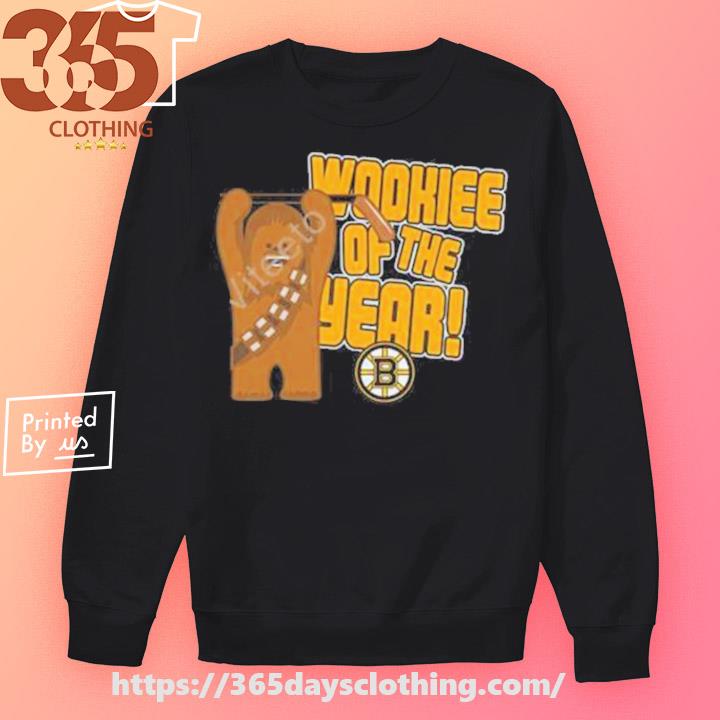 Official Boston Bruins Star Wars Wookie Of The Year Shirt, hoodie, sweater,  long sleeve and tank top