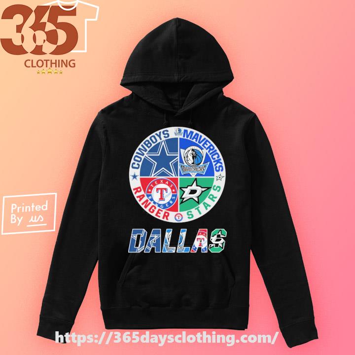 Dallas Cowboys Stars Mavericks and Rangers Logo Shirt, hoodie