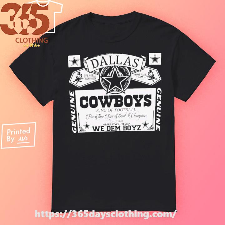 Dallas Cowboys White Long Sleeve T-Shirt (New) dem Boyz Edition