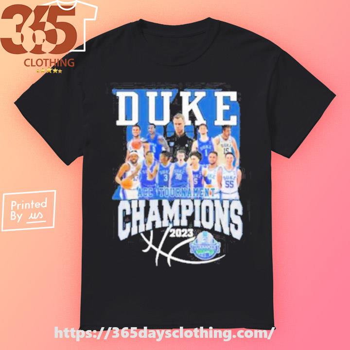 Official duke basketball acc 2023 championship shirt, hoodie, sweater, long  sleeve and tank top