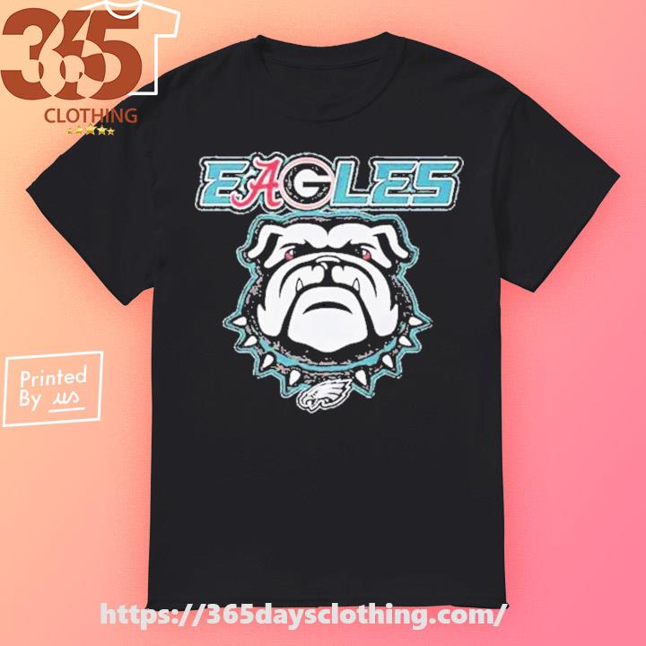 Philadelphia Alabama Georgia Bulldogs Eagles Logo Shirt