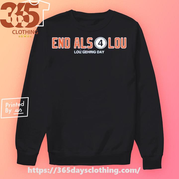 Lou Gehrig Day Logo Shirt, hoodie, sweater, long sleeve and tank top