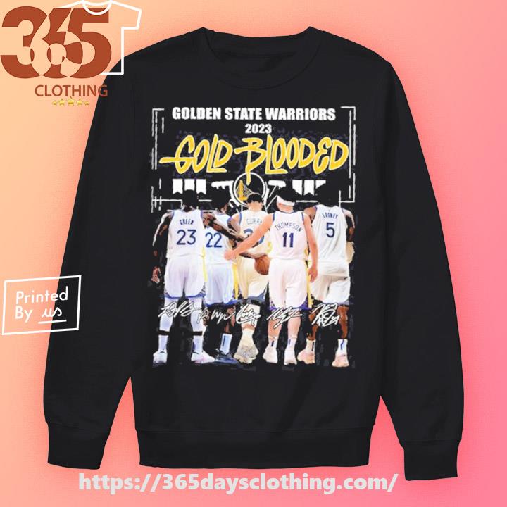 Vintage warriors gold-blooded for lover basketball shirt, hoodie, sweater,  long sleeve and tank top