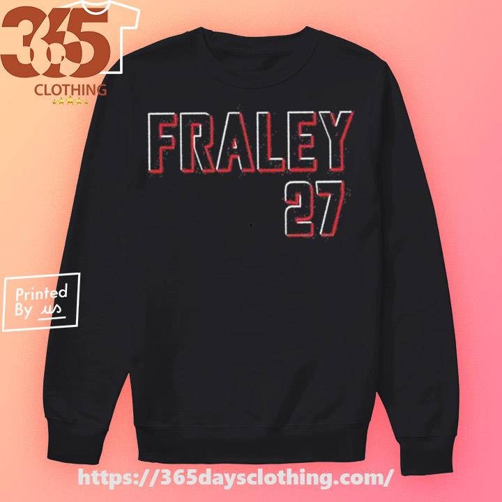 Official jake fraley #27 cincinnatI reds baseball 2023 T-shirt