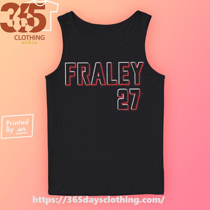 Official jake fraley #27 cincinnatI reds baseball 2023 T-shirt, hoodie,  tank top, sweater and long sleeve t-shirt