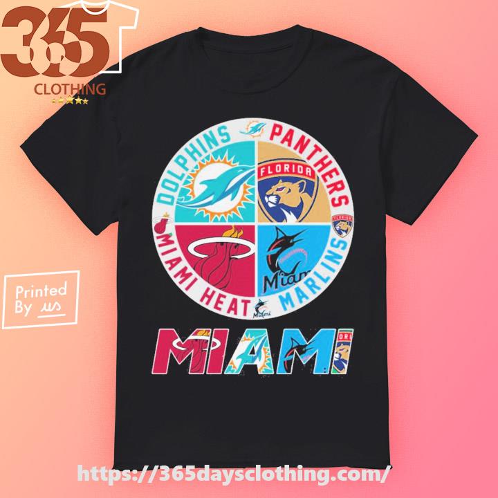 Official miami Dolphins,Miami heat,Miami Marlins and Panthers Florida  shirt, hoodie, longsleeve, sweatshirt, v-neck tee