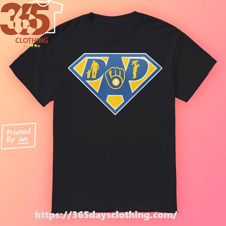 Milwaukee Brewers Super dad shirt, hoodie, sweater, long sleeve and tank top
