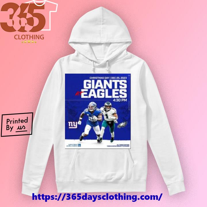 New York Giants Vs Philadelphia Eagles For Christmas Day In 2023 Nfl  Schedule Release shirt, hoodie, sweater, long sleeve and tank top