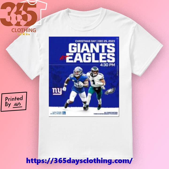 New York Giants Vs Philadelphia Eagles For Christmas Day In 2023 Nfl  Schedule Release shirt, hoodie, sweater, long sleeve and tank top