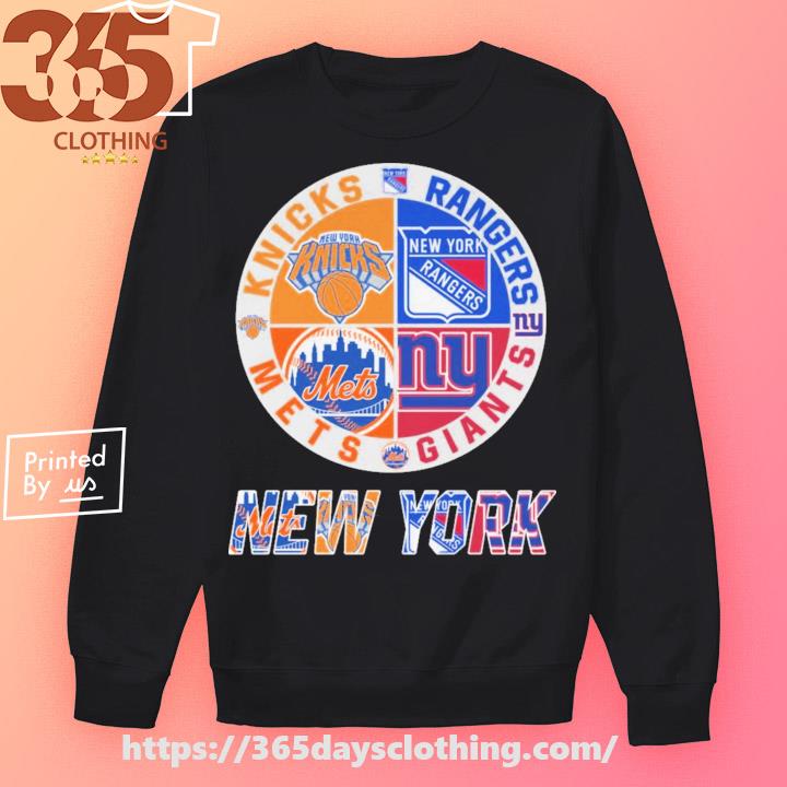 Original New York Team Sports Ny Knicks Ny Rangers Ny Giants And Ny Mets T- shirt,Sweater, Hoodie, And Long Sleeved, Ladies, Tank Top