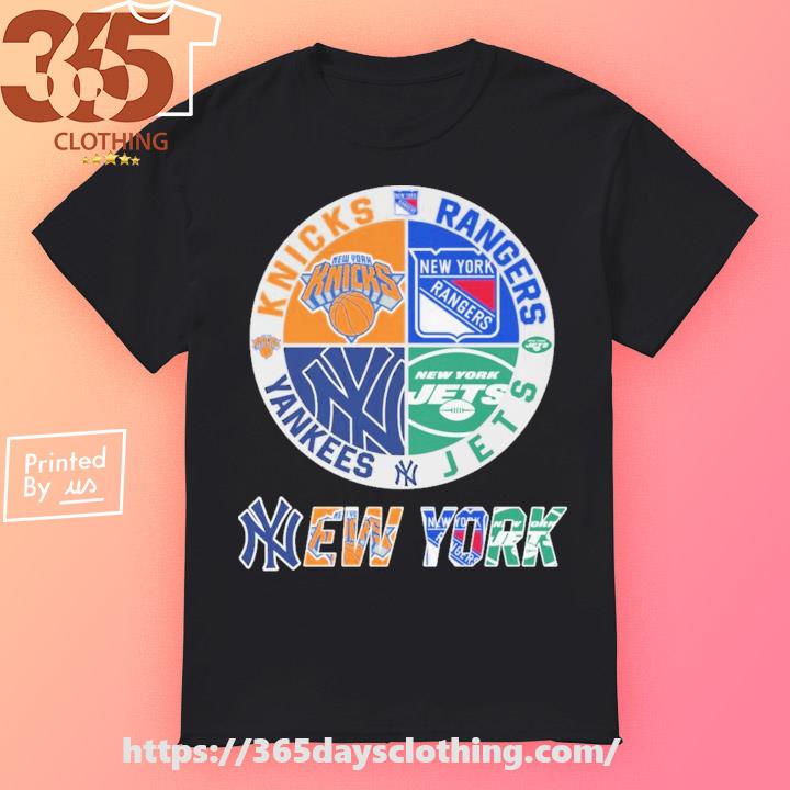 New York Knicks New York Rangers New York Giants New York Mets New York  City 2023 logo shirt, hoodie, sweater, long sleeve and tank top