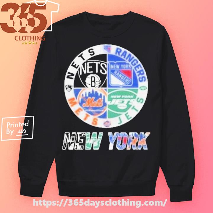 New York Nets New York Rangers New York Mets New York Jets Sport 2023  shirt, hoodie, sweater, long sleeve and tank top