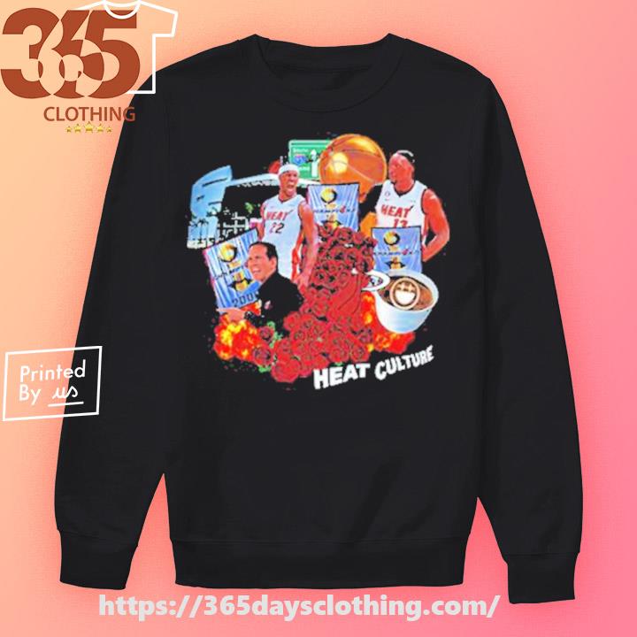 Miami Heat Team Heat Culture Shirt, hoodie, sweater, long sleeve