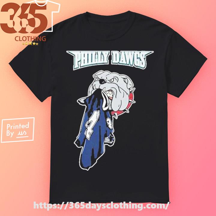 Philadelphia Eagles X Georgia Bulldogs Philadelphia Dawgs logo retro shirt,  hoodie, sweater, long sleeve and tank top