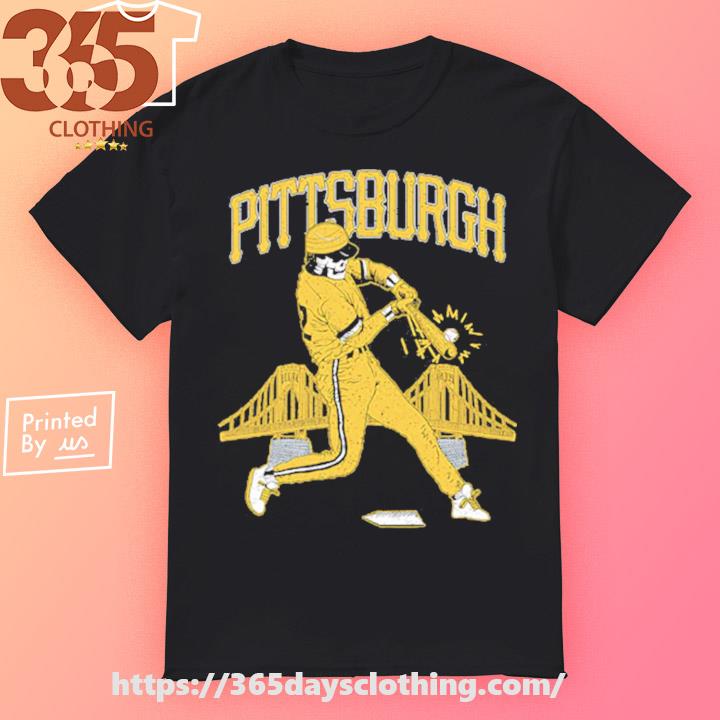 Skeleton Pittsburgh Pirates Baseball Shirt