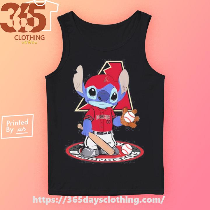 Shop Arizona Diamondbacks Lilo & Stitch Baseball Jersey in Sand