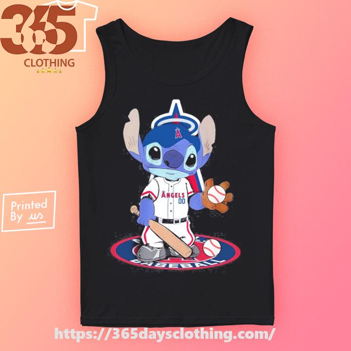 Stitch Los Angeles Angels Baseball Jersey 