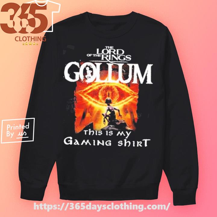 The Lord of the Rings Gollum Nintendo Switch Game shirt, hoodie, sweater,  long sleeve and tank top