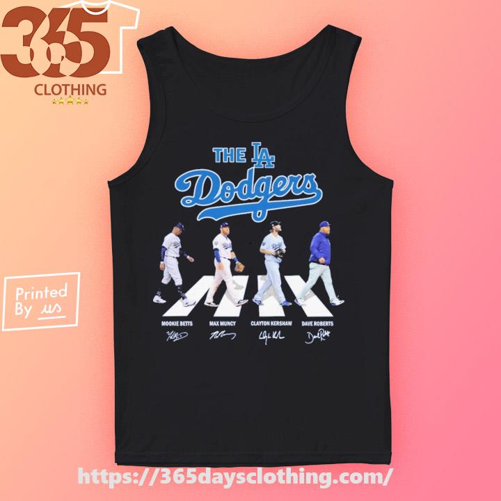 The Dodgers Abbey Road Signatures Los Angeles Dodgers T-shirt 