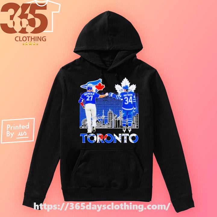 Toronto Sports Vladimir Guerrero Jr. And Auston Matthews Signatures shirt,  hoodie, sweater, long sleeve and tank top